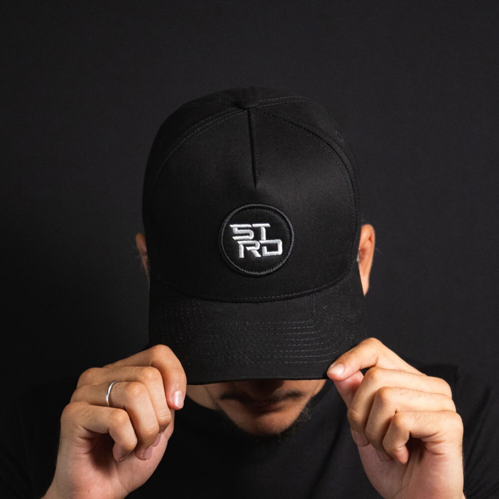 Boné Flex Aberto Stradu - Preto